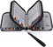 Zippered Pencil Case-Canvas 72 Slots Handy Pencil Holders for for Prismacolor Watercolor Pencils, Crayola Colored Pencils, Marco Pencils (Black)